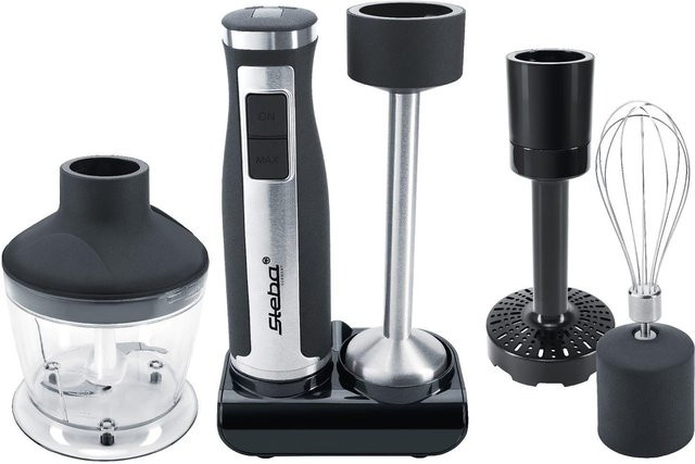 STEBA MX 40 Stabmixer-Set aus Edelstahl in Anthrazit und Silber mit Digitalanzeige - Bild 1