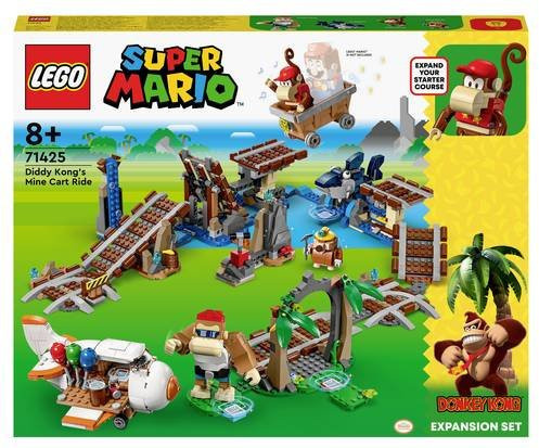 LEGO Super Mario Diddy Kongs Lorenritt Erweiterungsset ab 8 Jahren - Bild 1