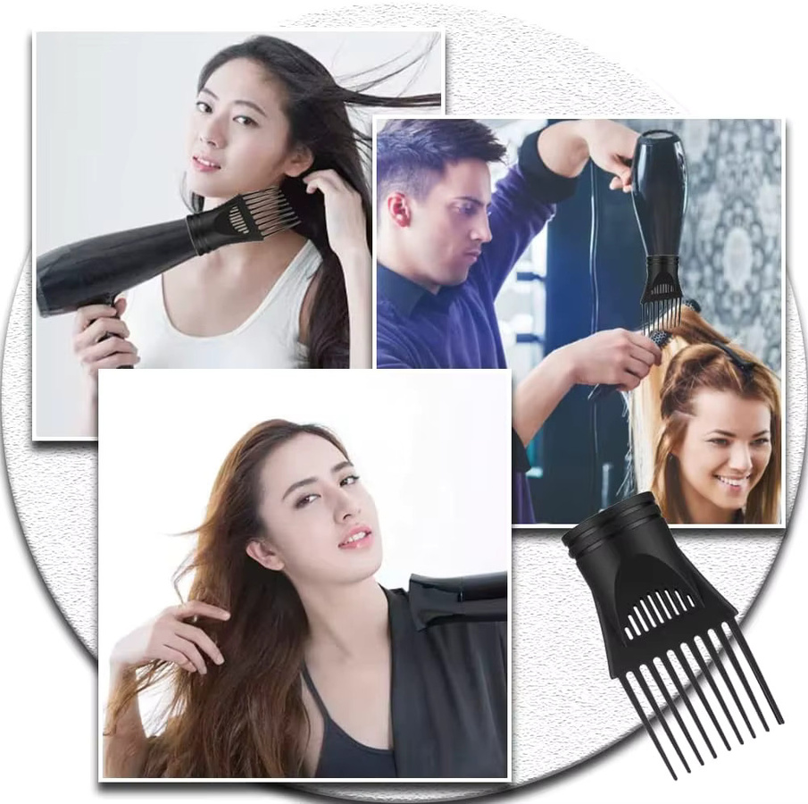 Universeller Föhnkamm-Aufsatz, Styling-Düse für Salon-Haartrockner - Bild 6