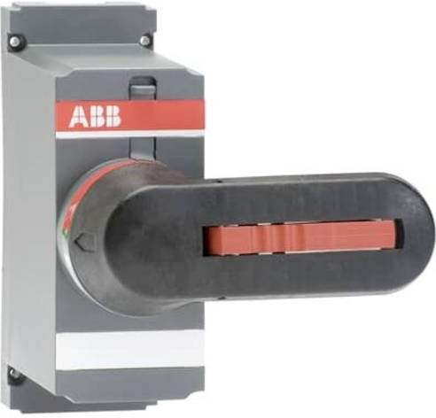 ABB OSV400BK Direktgriff in Schwarz mit Welle und Abdeckung, 95 mm - Bild 1