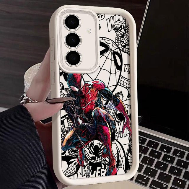 Marvel Spider Man Schutzhülle für Samsung Galaxy S26 S25 S24 S23 S22 S21 S20 Ultra Plus FE in Multicolour - Bild 1