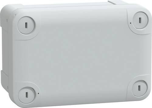 Schneider Electric PanelSeT TBS NSYTBS1397 Wand-Gehäuse aus ABS in Lichtgrau (RAL 7035), 2 Stück, B: 9,3 cm, H: 13,8 cm, T: 7,2 cm - Bild 1