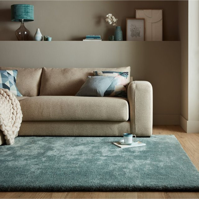 Uni Teppich LUNE in Türkis von Kadima Design B/T: 160 x 230 cm - Bild 1