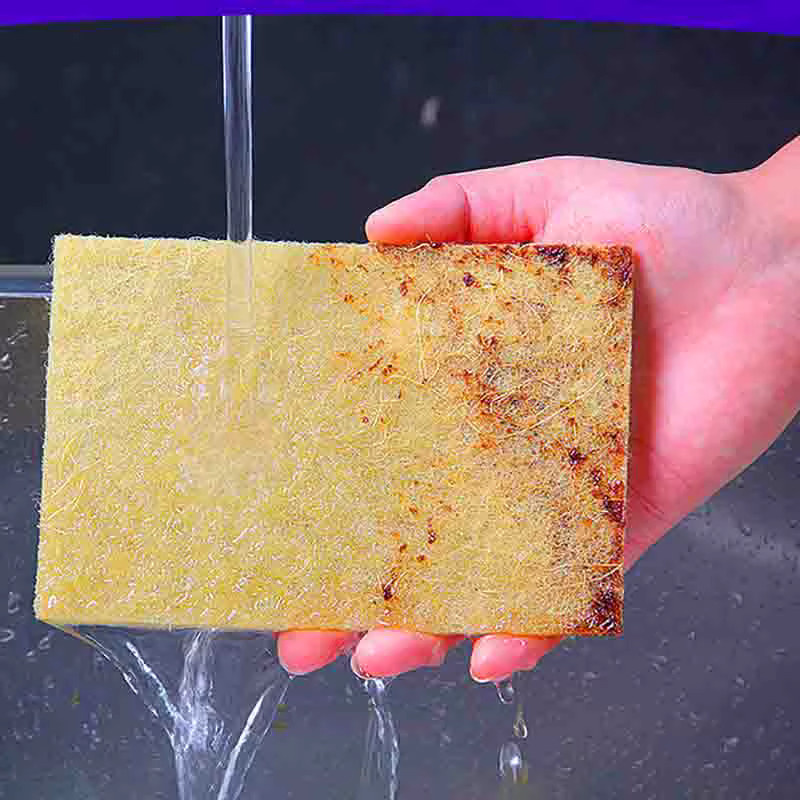 Meltset Sisal Küchenreinigungstuch aus Naturfasern, beige, 5 oder 10 Stück - Bild 4