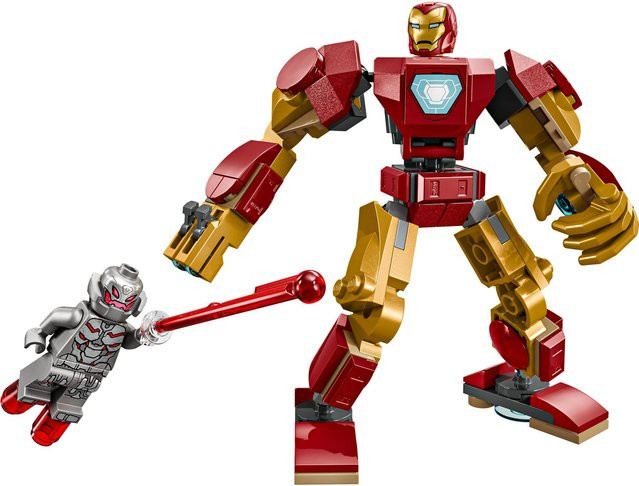 LEGO Marvel Superhelden Iron Man Mech vs. Ultron Konstruktionsspielzeug - Bild 3