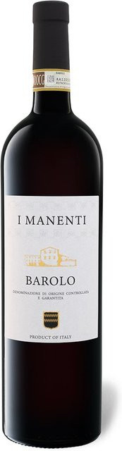 I Manenti Barolo DOCG Nebbiolo trocken Rotwein 2021 0,75 l - Bild 1