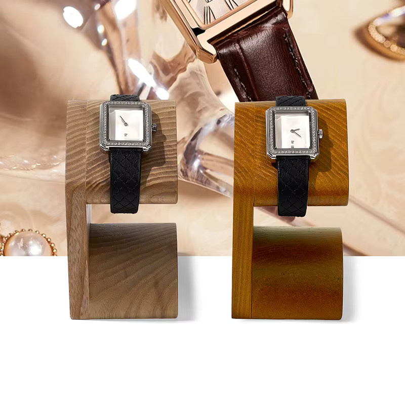 WoodTen Uhrenständer, Holz, braun, Unisex - Bild 2
