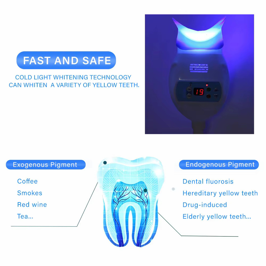 niceden Dental Kalt Licht LED Zähne Bleaching Maschine - Bild 2