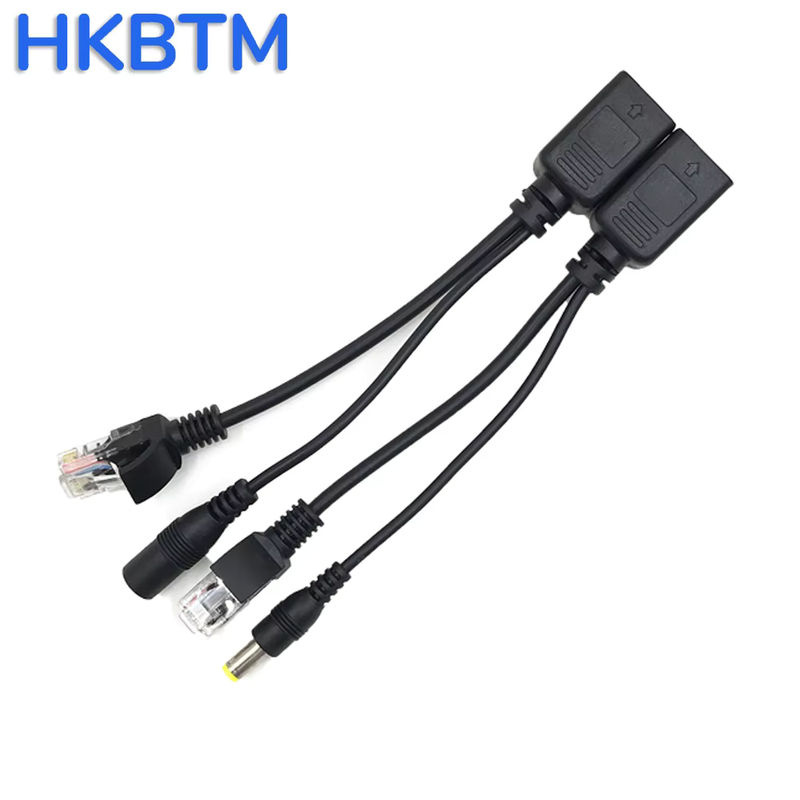 Passives PoE-Adapterkabel als Splitter und Injektor zur Stromversorgung mit 12 V für deine IP-Kamera von HKBTM - Bild 3