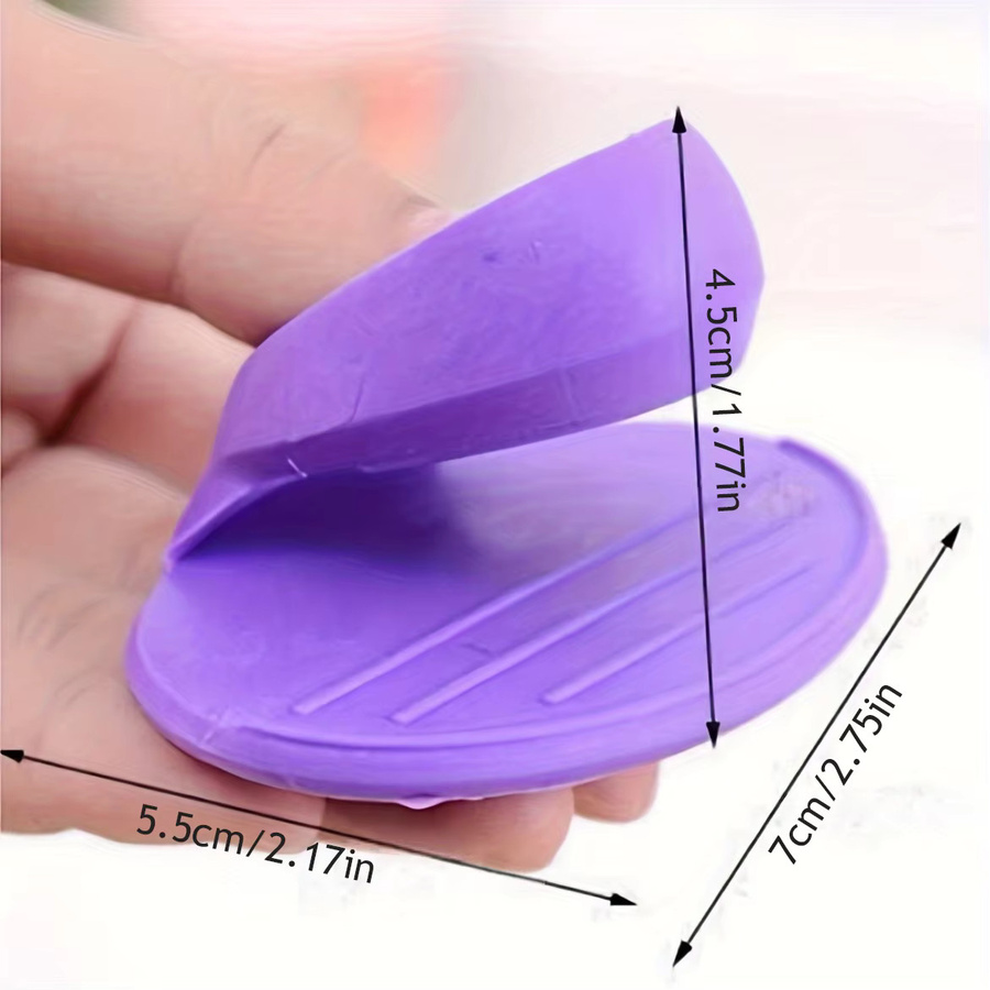 YOCITY Silikon-isolierte Fingerabdeckungen für Ofen und Mikrowelle, hochtemperaturbeständige isolierte Handschuhe in Multicolor, 10/2 Stück Set - Bild 3