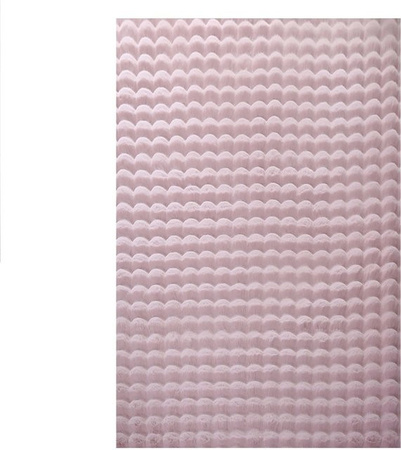 Ayyildiz Hochflorteppich Ambiance 5110 Rosa mit High-Low-Effekt, B: 160 cm, T: 230 cm
