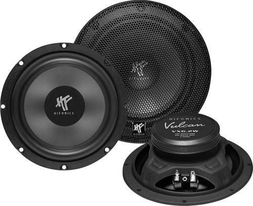 Hifonics VX-6.2W Auto-Subwoofer-Chassis in Schwarz mit 200W und 4Ω - Bild 1