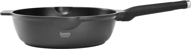 Gourmesto Bratpfanne Black Line in Schwarz mit Antihaftbeschichtung Ø 28 cm - Bild 1