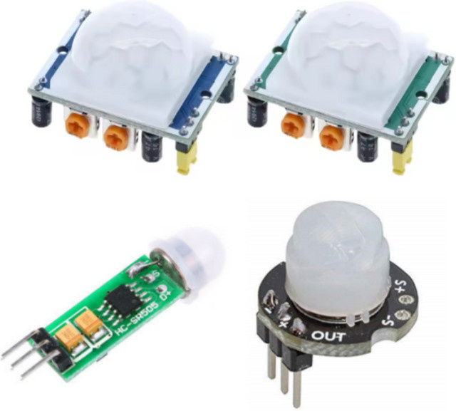 Einstellbares IR Pyroelektrisches Infrarot Mini PIR Modul Bewegungssensor Detektor mit Halterung für Arduino (HC-SR501, HC-SR505, AM312) - Bild 1