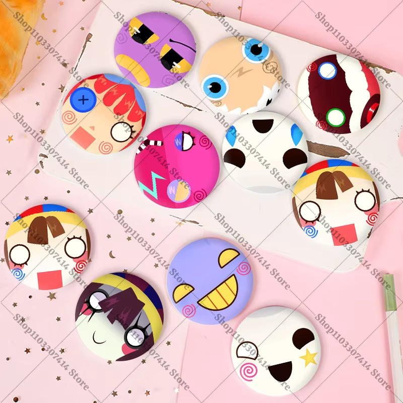 Potdemiel Anime Broschen, 5-10 Stück Set, Anstecknadel-Set, Accessoires - Bild 2