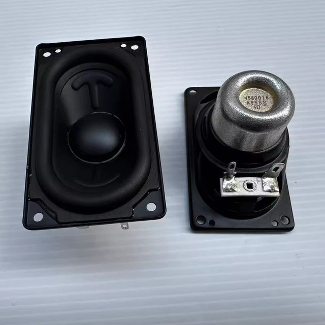GHXAMP Hochleistungs-Oval-Lautsprecher für JBL Flip 6, 2 Stück, Schwarz, 15W, 4 Ohm, wasserdicht, B: 80 mm x H: 45 mm - Bild 1