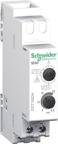 Schneider Electric CCT15234 Treppenlichtzeitschalter für Hutschiene in Weiß, 230V - Bild 1