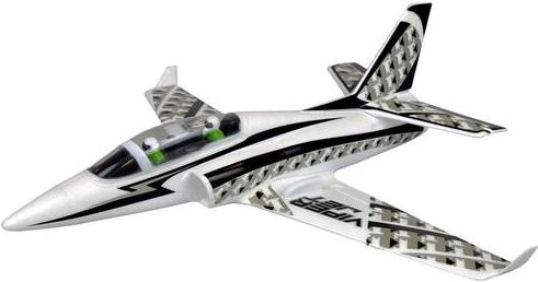 Amewi AMXFlight Viper Hpat RC Jetmodell in Weiß und Schwarz, PNP, 717mm - Bild 1