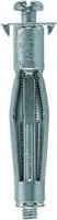 Fischer Hohlraum-Metalldübel HM aus verzinktem Stahl in Silber, Durchmesser: 8 mm, Länge: 45 mm - Bild 2