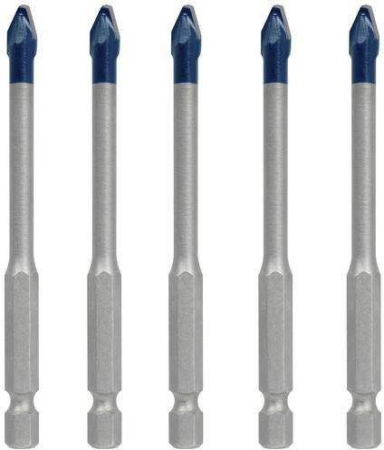 Bosch Expert HEX-9 HardCeramic Fliesenbohrer-Set 5-teilig für weiche und harte Fliesen sowie Dachziegel mit 6 mm Durchmesser und 90 mm Länge - Bild 1