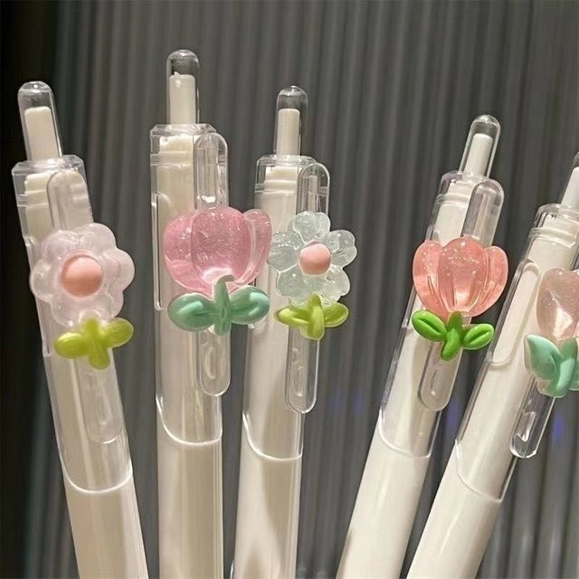 5er-Pack florale Stifte-Set mit 0,5 mm Spitze, schnell trocknende Tinte in Mehrfarben - Bild 1