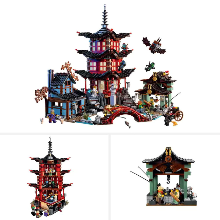 LEGO Ninjago Mystery Floating Temple of Airjitzu, Baustein-Spielzeug, 2028 Teile - Bild 6