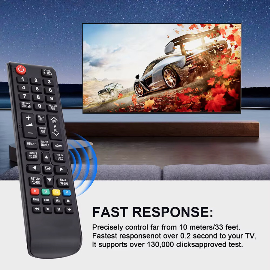 Samsung BN59-01199F Universalfernbedienung für Smart TV in Schwarz - Bild 3