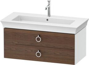 Duravit Waschtischunterschrank ohne Aufsatz White Tulip Glossy, B/T/H: 98,4 x 45,8 x 45,8 cm - Bild 1