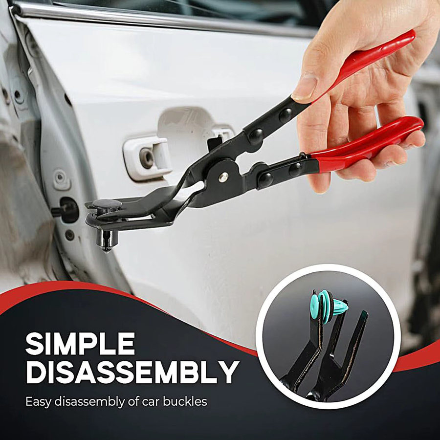 Multifunktionale Panel Clip Removal Zange in Schwarz für Lkw und Auto zur Wartung von Verschlussclips - Bild 3
