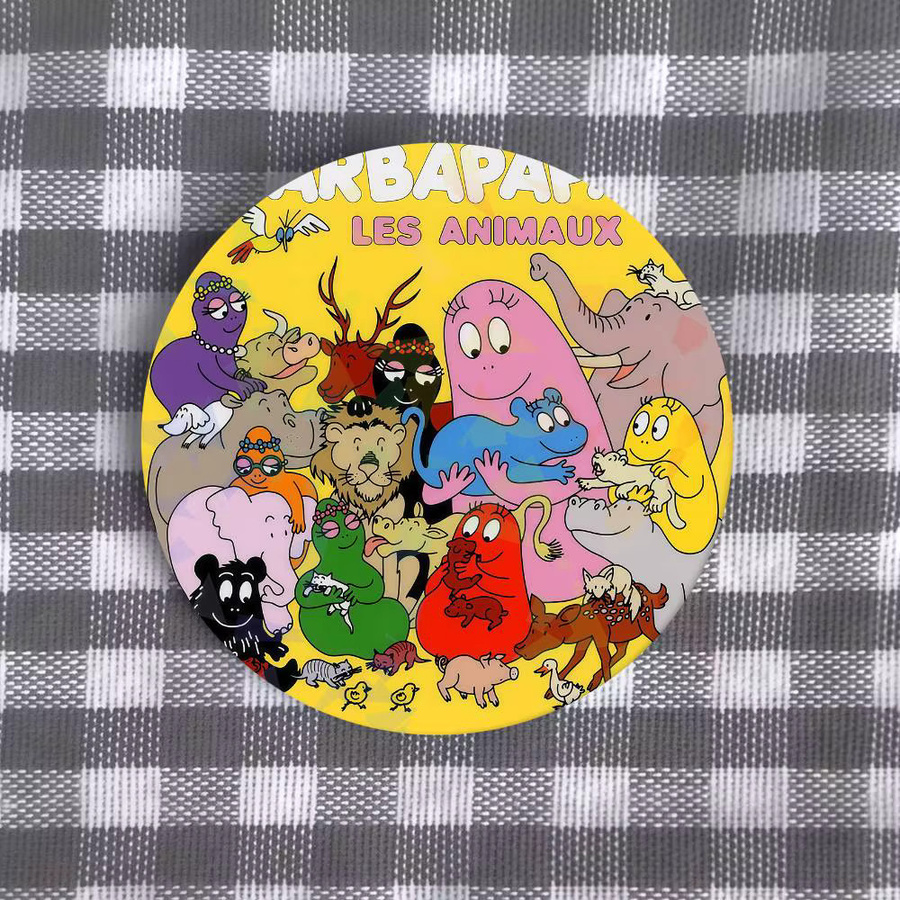 Anstecknadeln Barbapapa, Metall, Unisex - Bild 2