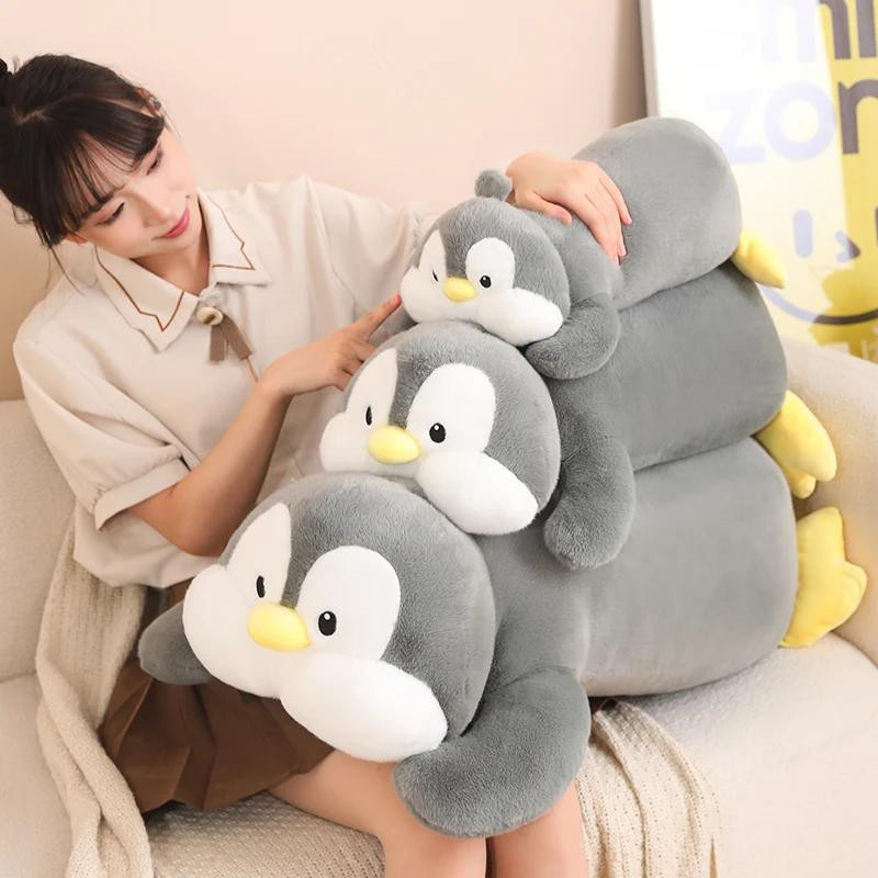 Süßer Mu Cheng Pinguin Ente Plüschtier Plüsch Baumwolle 50cm - Bild 2