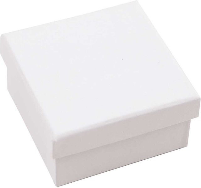 Rico Design Quadratbox weiß B/T/H: 9 x 9 x 4,5 cm - Bild 1