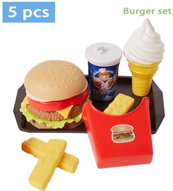 Binchi Fitness Hamburger Spielzeug Hund Küche, Küchenset, ab 3 Jahre - Bild 1