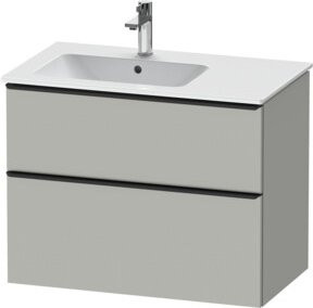 Duravit Waschtischunterschrank D-Neo in Schwarz und Grau, matt - Bild 1
