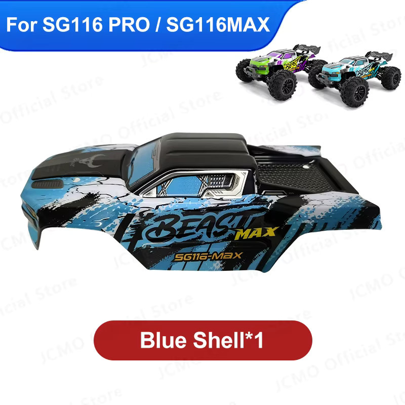 JCMO Auto Shell für SG116 SG216 Serie, RC Auto Zubehör, Vakuum Reifen - Bild 3