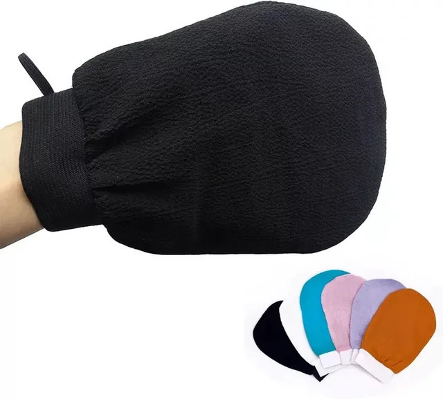 Doppelseitiger Peeling-Handschuh, Unisex - Bild 1