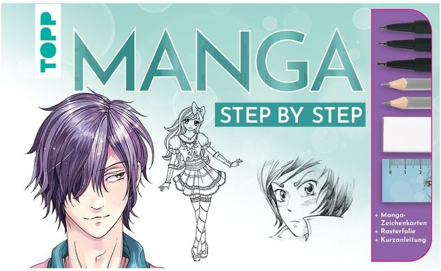 Topp Manga Step by Step Designdose Metall Set - Bild 1