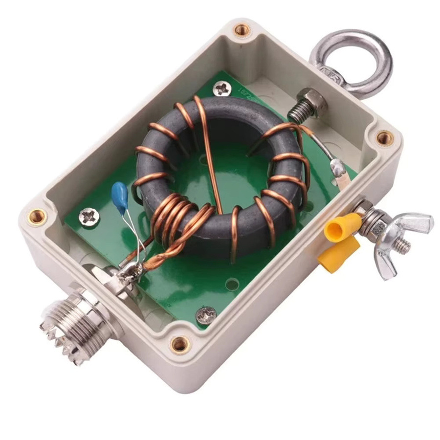 TOOLTOP 49:1 Balun HF Kurzwellenantenne EFHW 5-35MHz Endgeführte Halbwellenantenne in Weiß für Amateurfunk-Kommunikation und Testgeräte - Bild 3