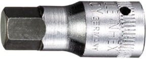 Stahlwille INHEX-Einsatz 1/4 Zoll mit 6 mm Sechskant, silberfarben aus Edelstahl - Bild 1