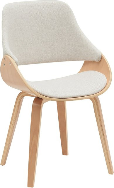 CLP Esszimmerstuhl Vangale gepolstert mit Rückenlehne aus Pappel-Bugholz im Mid-Century Design - Bild 1