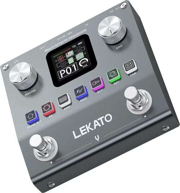 Lekato Multifx mit 80 voreingestellten Schlitzen und Metallgehäuse - Bild 1