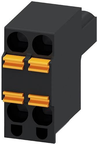 Siemens Steuerstecker 3RF29002TB88 Schwarz 10er Pack - Bild 1