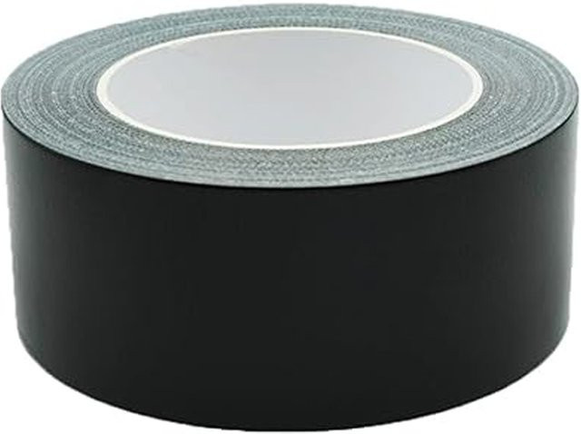 Schwarzes Gewebe-Klebeband in Industriequalität, wasserdicht und flexibel für Bastelarbeiten und Heimwerkerprojekte - Bild 1