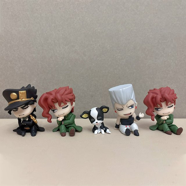 Bandai Jojos Bizarre Adventure Sammelfiguren, 4-teiliges Set, Q-Version - Bild 1