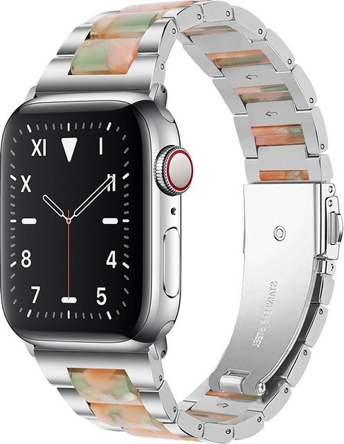 I LOVE LUO Uhrenarmband Edelstahl, Silber, Unisex - Bild 1