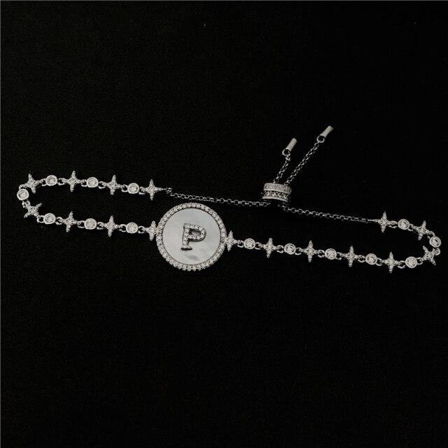 Fritillaria Charms Armband, 925 Silber, Zirkonia, Damen - Bild 1