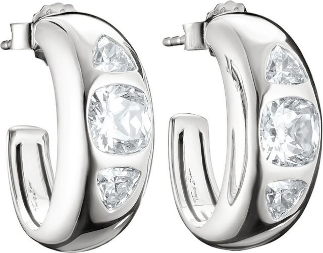 Thomas Sabo Creolen 925 Silber, Zirkonia, 20,0 mm, Damen - Bild 1