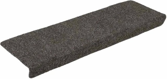 vidaXL Stufenmatten selbstklebend Anthrazit, 15 Stück, Nadelvlies aus Polypropylen, B/T/H: 65 x 21 x 4 cm - Bild 1