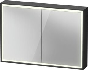 Duravit Spiegelschrank L-Cube in Grau, B: 100 cm, H: 70 cm, T: 15,5 cm - Bild 1