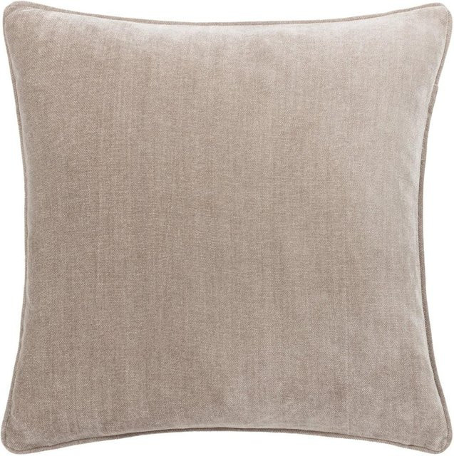 Yard Heavy Chenille Wende-Kissenbezug von Pertemba FR - Home, Farbe: Beige, B/B: 50 x 50 cm - Bild 1